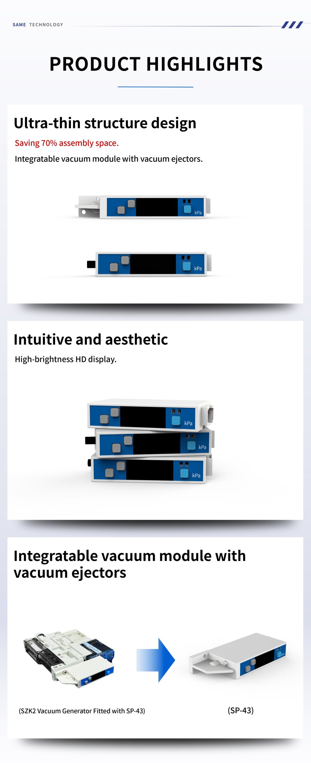 SP-41 Slim Digital Pressure Switch